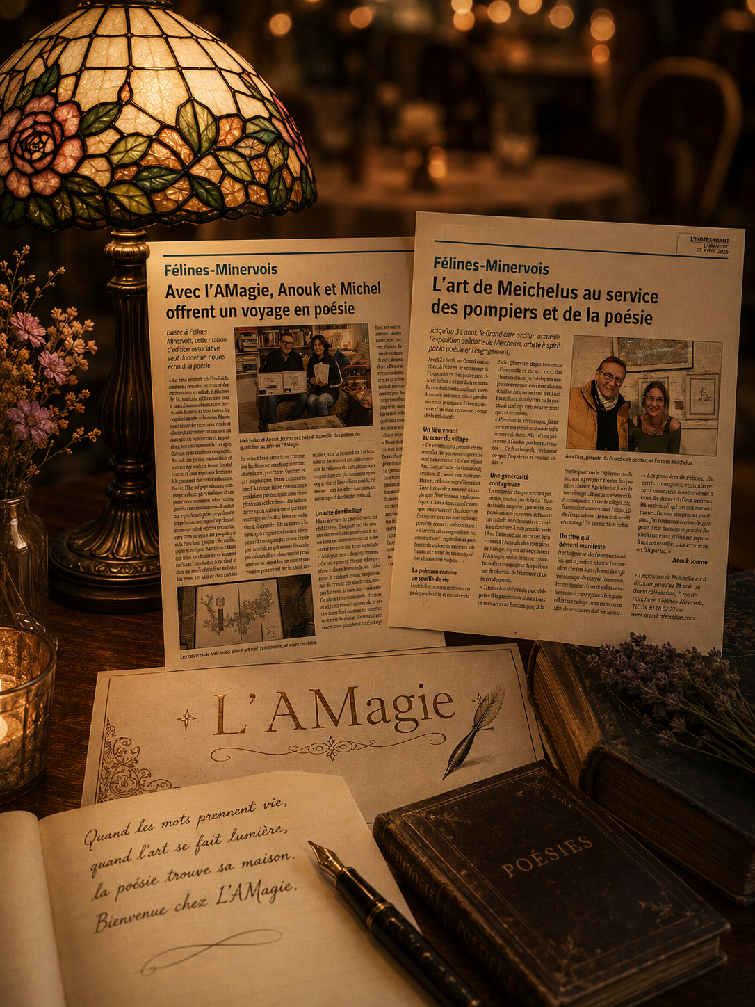 Événements & Presse — L'AMagie