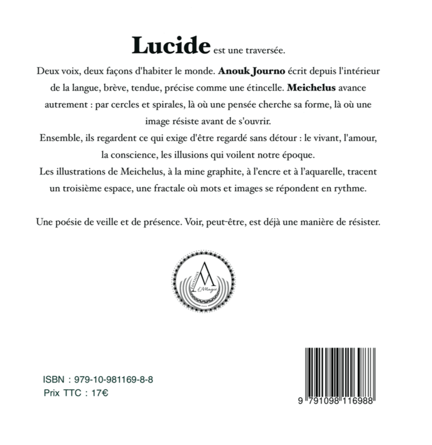 Quatrième de couverture Lucide