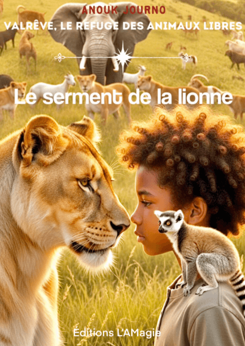 Première de couverture du Serment de la lionne