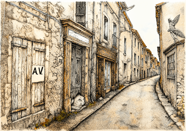 La souris rêveuse — toile de Meichelus, 2026